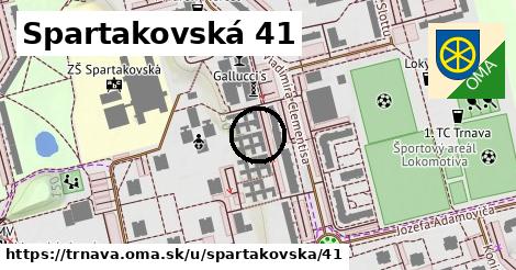 Spartakovská 41, Trnava
