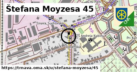 Štefana Moyzesa 45, Trnava