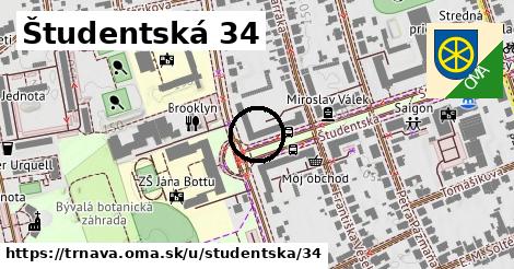 Študentská 34, Trnava