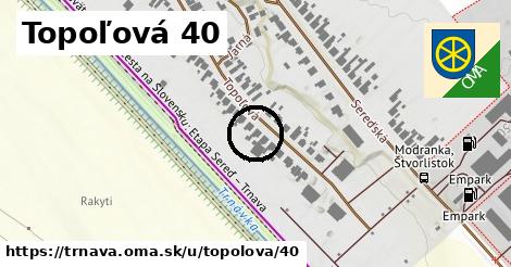 Topoľová 40, Trnava