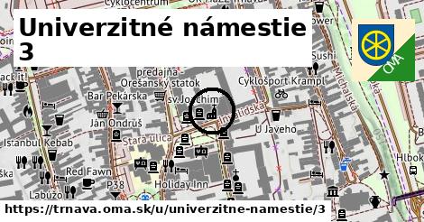 Univerzitné námestie 3, Trnava