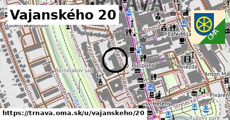 Vajanského 20, Trnava