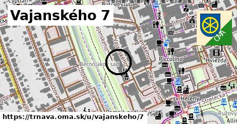 Vajanského 7, Trnava