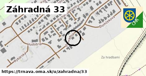 Záhradná 33, Trnava