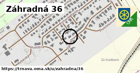 Záhradná 36, Trnava