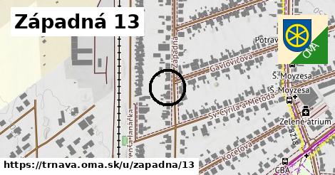 Západná 13, Trnava