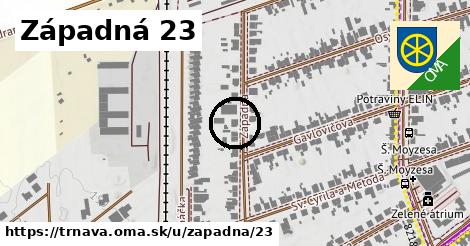 Západná 23, Trnava