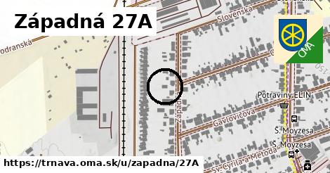 Západná 27A, Trnava