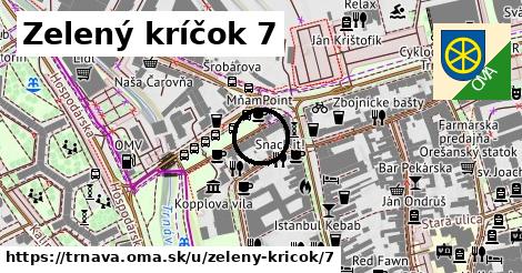 Zelený kríčok 7, Trnava