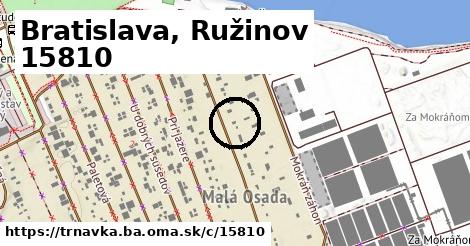 Bratislava, Ružinov <span class="supisne">15810</span>