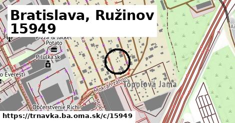 Bratislava, Ružinov <span class="supisne">15949</span>