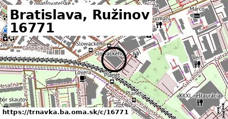 Bratislava, Ružinov <span class="supisne">16771</span>
