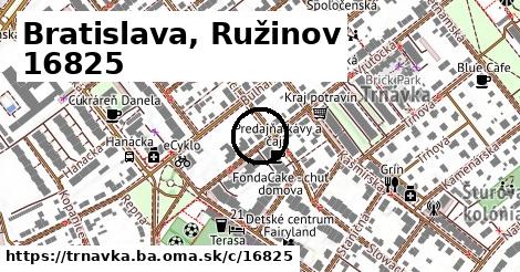 Bratislava, Ružinov <span class="supisne">16825</span>