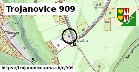 Trojanovice <span class="supisne">909</span>