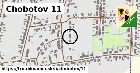 Chobotov 11, Troubky