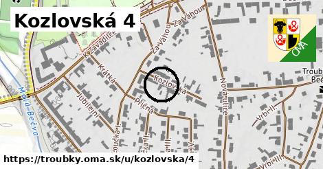 Kozlovská 4, Troubky