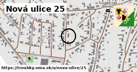 Nová ulice 25, Troubky