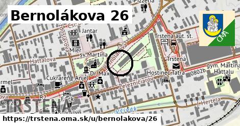 Bernolákova 26, Trstená