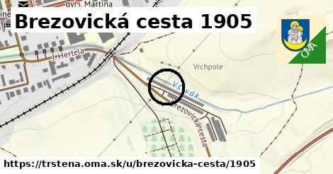 Brezovická cesta 1905, Trstená