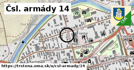 Čsl. armády 14, Trstená