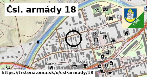 Čsl. armády 18, Trstená