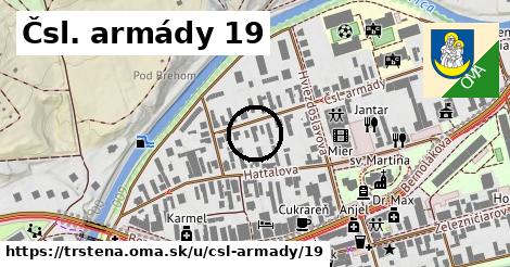 Čsl. armády 19, Trstená