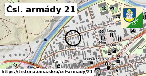 Čsl. armády 21, Trstená