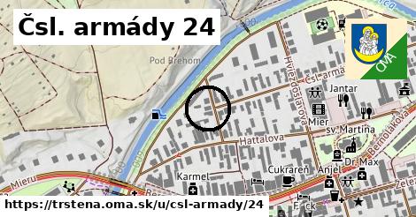 Čsl. armády 24, Trstená