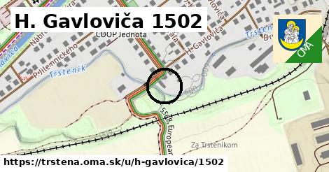 H. Gavloviča 1502, Trstená