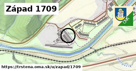 Západ 1709, Trstená