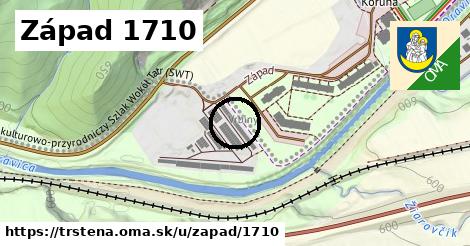 Západ 1710, Trstená