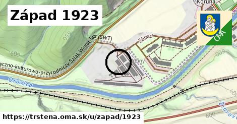 Západ 1923, Trstená