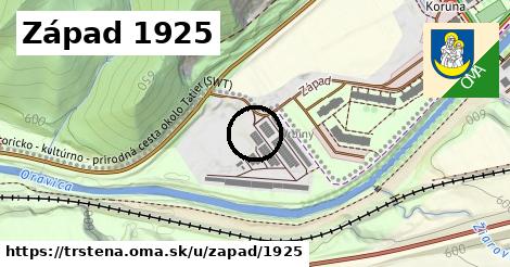 Západ 1925, Trstená