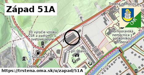 Západ 51A, Trstená