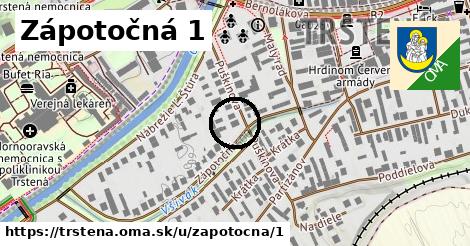 Zápotočná 1, Trstená