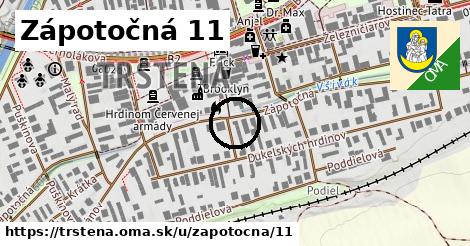 Zápotočná 11, Trstená