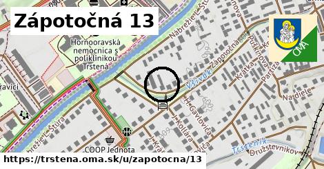 Zápotočná 13, Trstená