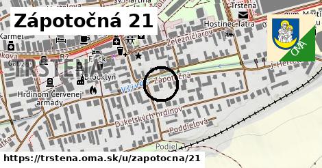 Zápotočná 21, Trstená