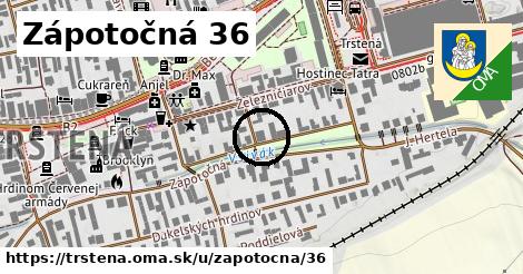 Zápotočná 36, Trstená