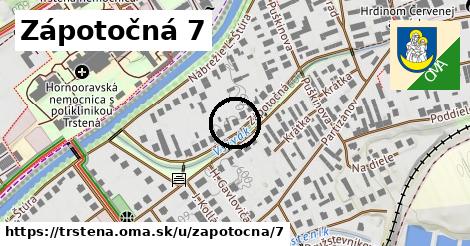 Zápotočná 7, Trstená