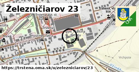 Železničiarov 23, Trstená