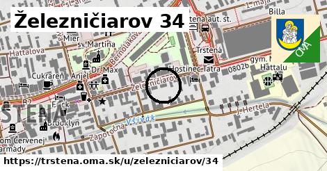 Železničiarov 34, Trstená