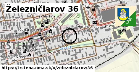 Železničiarov 36, Trstená