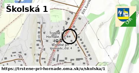 Školská 1, Trstené pri Hornáde