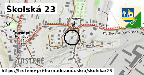 Školská 23, Trstené pri Hornáde