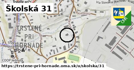 Školská 31, Trstené pri Hornáde