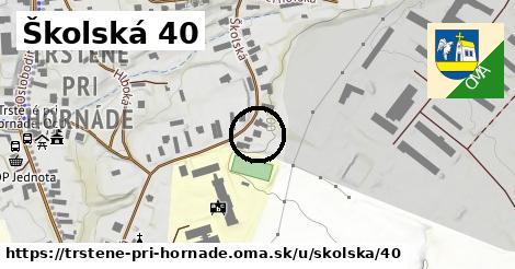 Školská 40, Trstené pri Hornáde