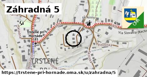 Záhradná 5, Trstené pri Hornáde