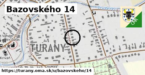 Bazovského 14, Turany