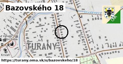 Bazovského 18, Turany